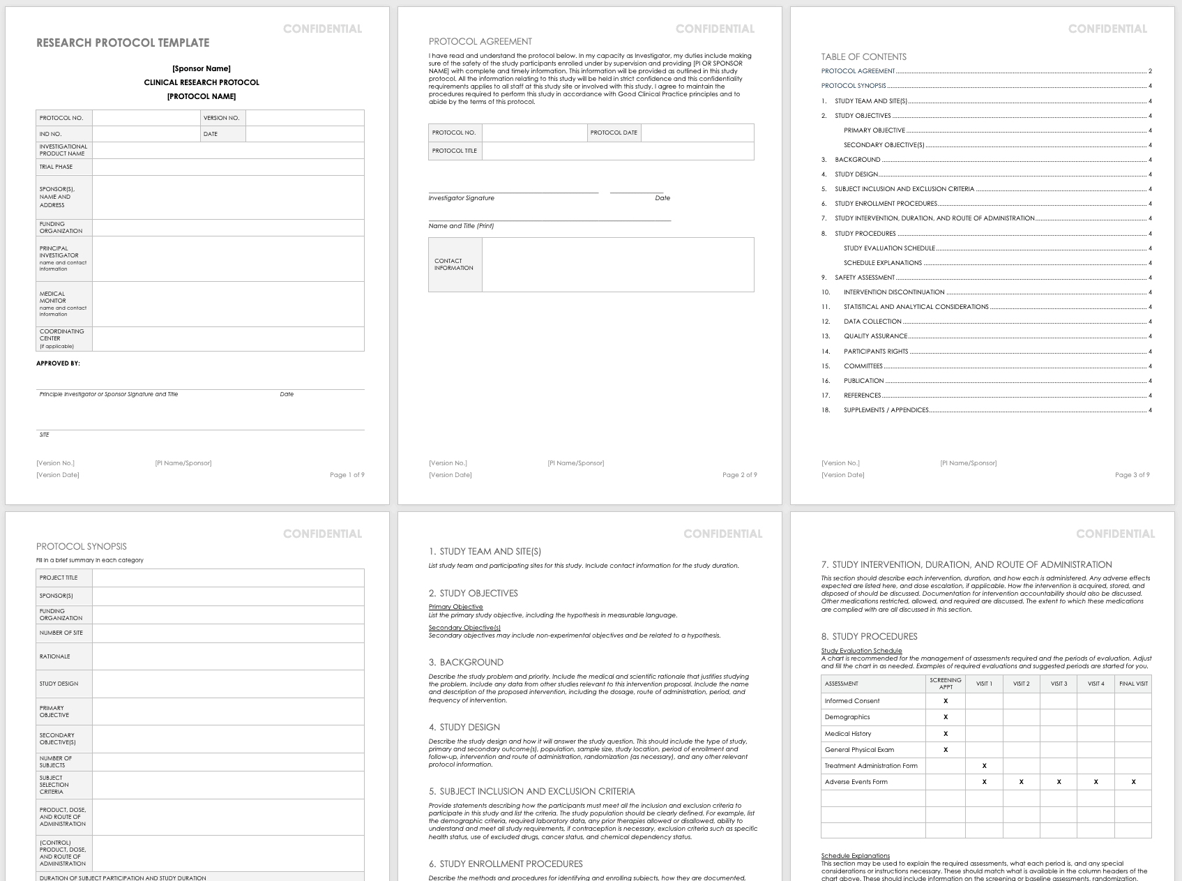 Free Clinical Trial Templates | Smartsheet With Regard To Monitoring Report Template Clinical Trials