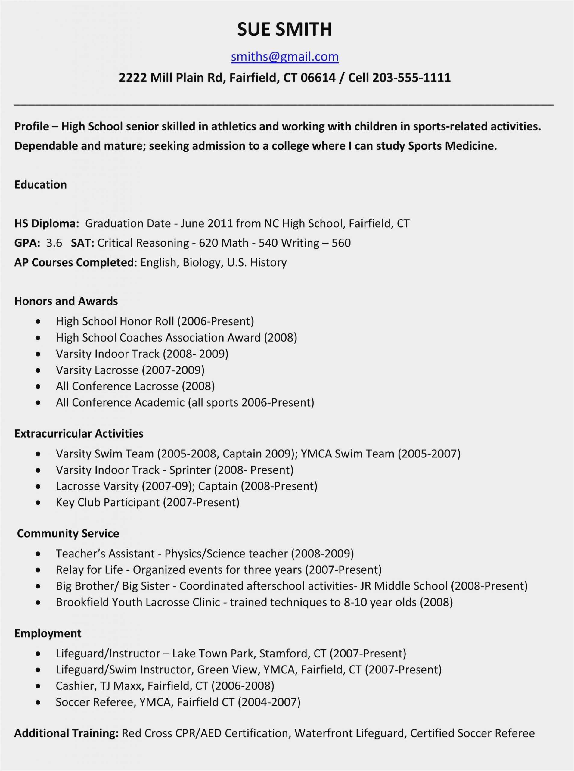 Free Cv Template For High School Student – Resume : Resume With College Student Resume Template Microsoft Word