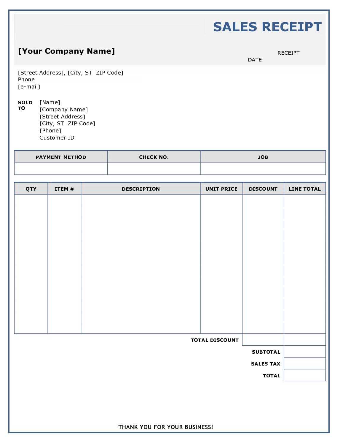 Free Delivery Receipt Template [Pdf, Word Doc & Excel] Inside Proof Of Delivery Template Word