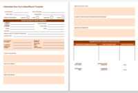 Free Incident Report Templates &amp; Forms | Smartsheet inside Incident Summary Report Template