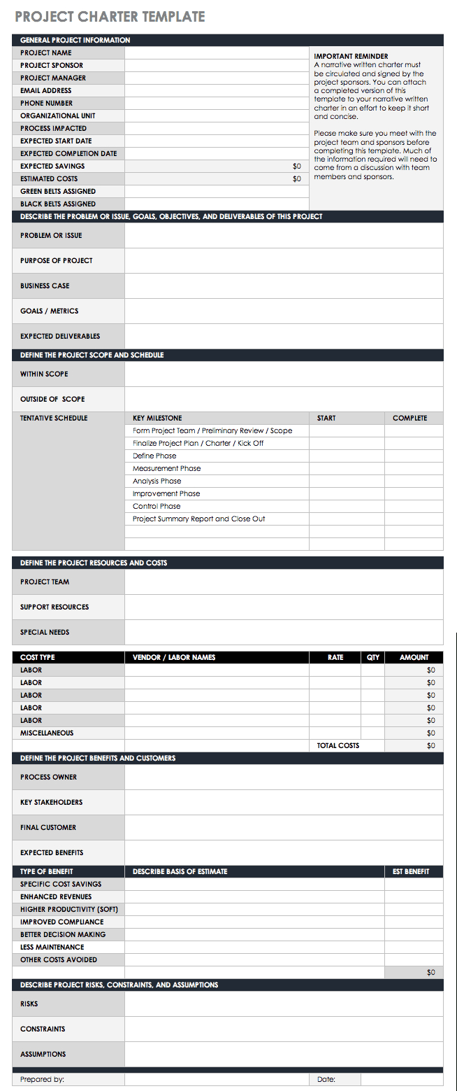 Free Lean Six Sigma Templates | Smartsheet For 8D Report Template