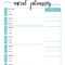 Free Meal Planner – Calep.midnightpig.co With Regard To Meal Plan Template Word