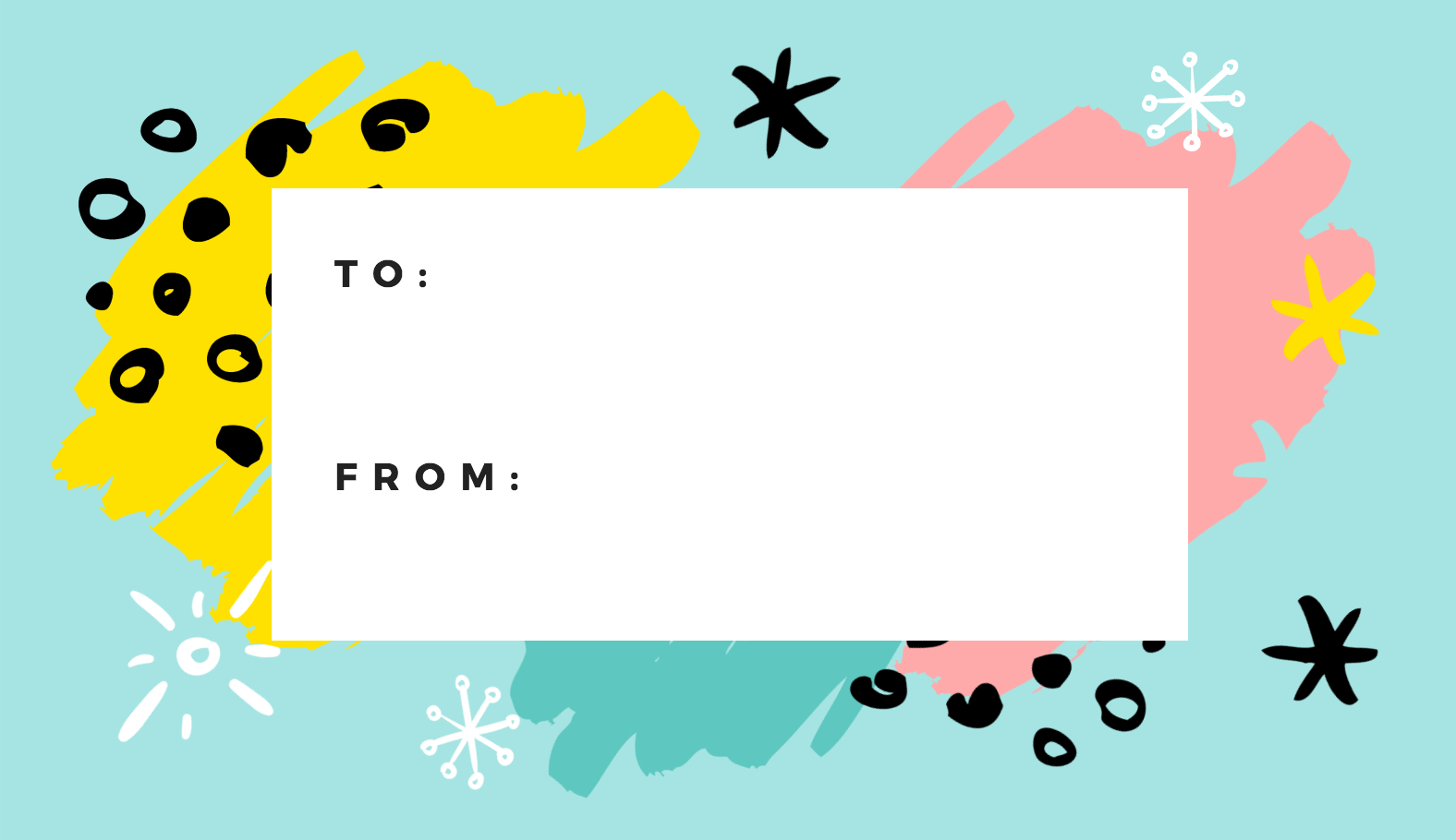 Free Online Gift Tags Maker: Design A Custom Gift Tag – Canva For Free Gift Tag Templates For Word