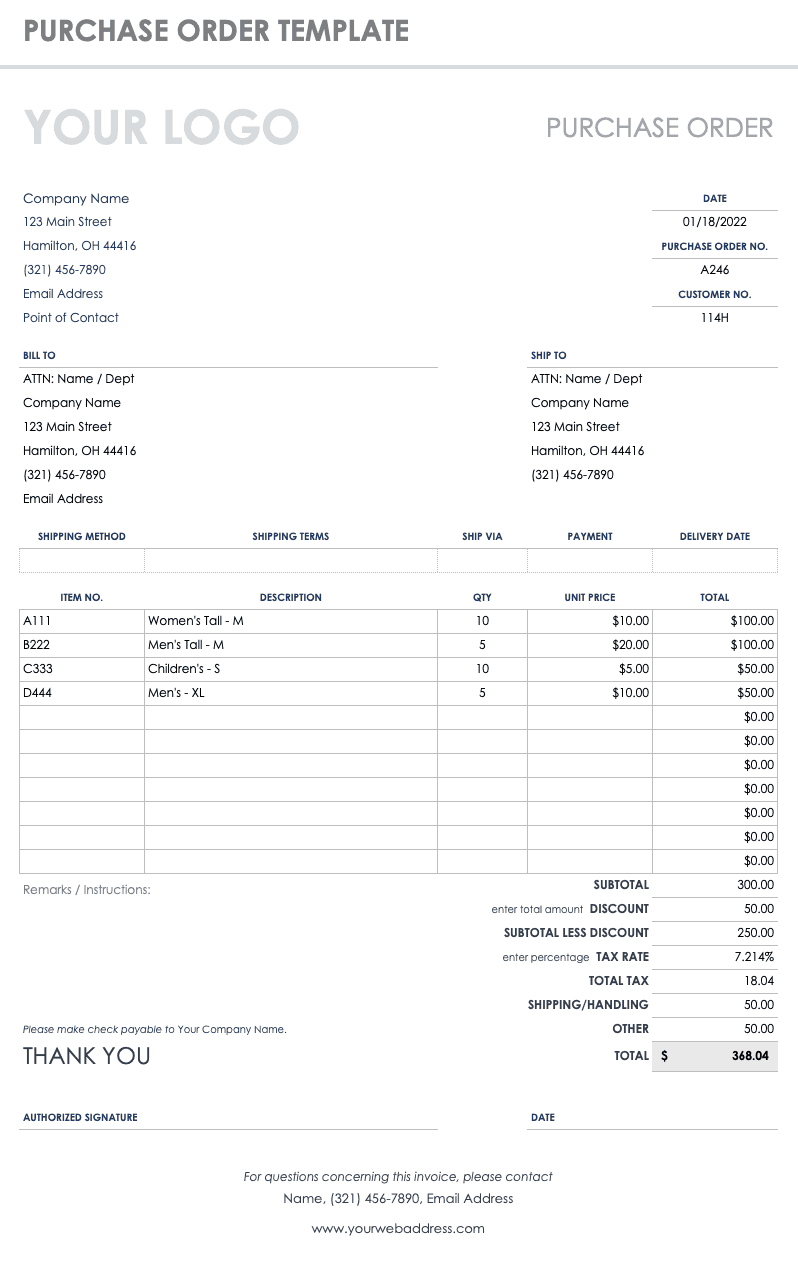 Free Order Form Templates | Smartsheet Inside Blank Fundraiser Order Form Template