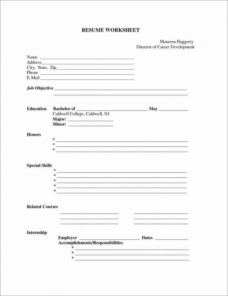 Free Printable Resumes Templates Resume Template Resume Within Free