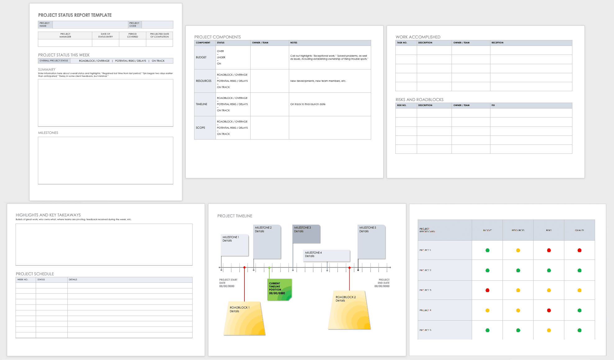 Free Project Report Templates | Smartsheet Throughout Project Status Report Template Excel Download Filetype Xls