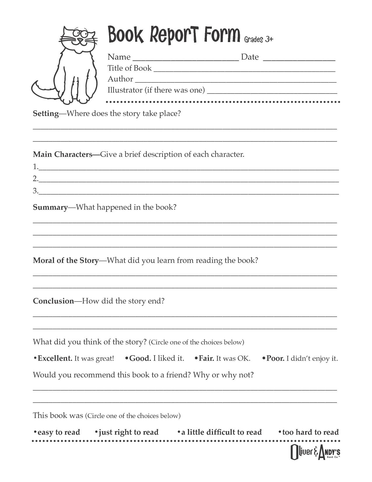 Free Research Paper Grader Englishlinx Com Book Report | Ceolpub Regarding Book Report Template 6Th Grade