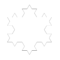 Free Snowflake Outline, Download Free Clip Art, Free Clip Within Blank Snowflake Template