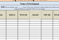 Free Sponsorship Form Template Word, Excel &amp; Pdf Samples with Blank Sponsorship Form Template