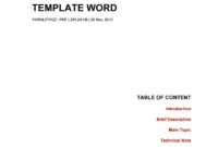 Free Training Manual Template Wordkazelink257 - Issuu throughout Training Documentation Template Word