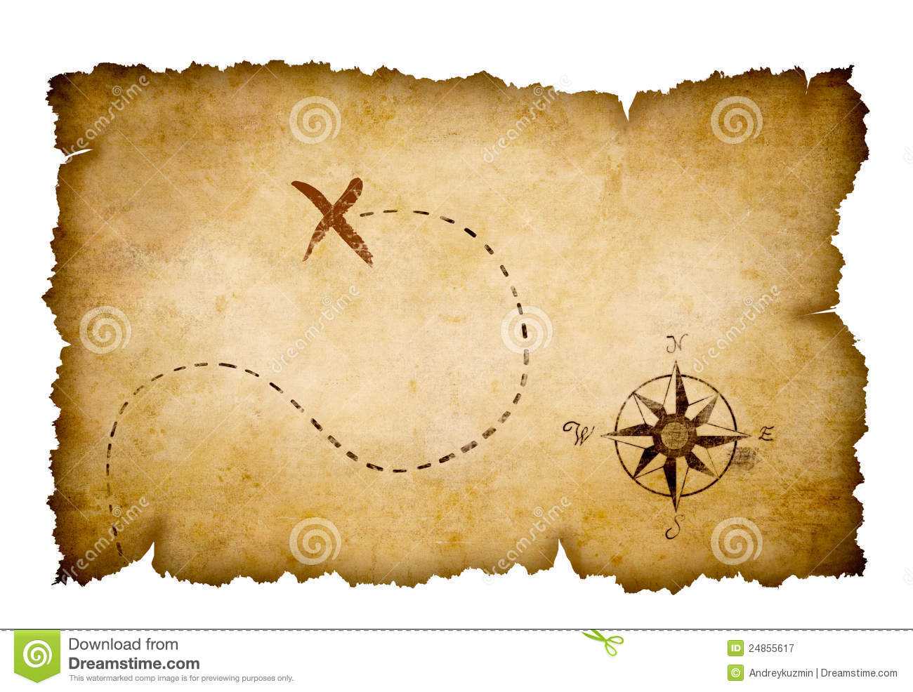 Free Treasure Map Outline, Download Free Clip Art, Free Clip Intended For Blank Pirate Map Template