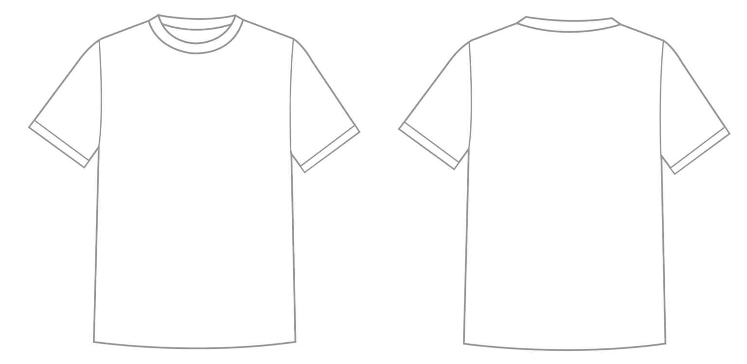 Free Tshirt Template, Download Free Clip Art, Free Clip Art pertaining ...