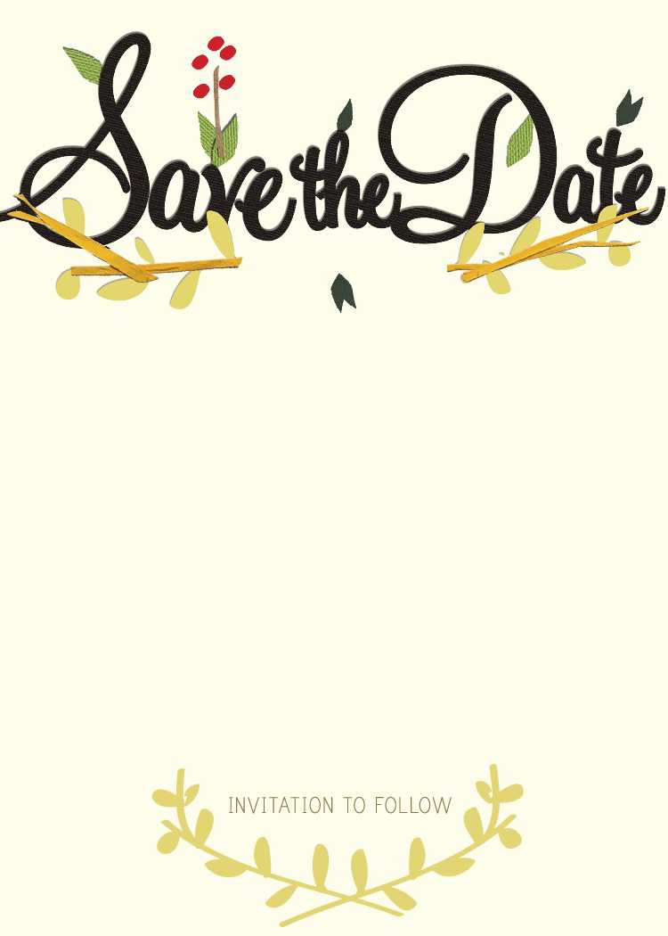 Free Wedding Save The Date Printables – Dalep.midnightpig.co Regarding Save The Date Template Word