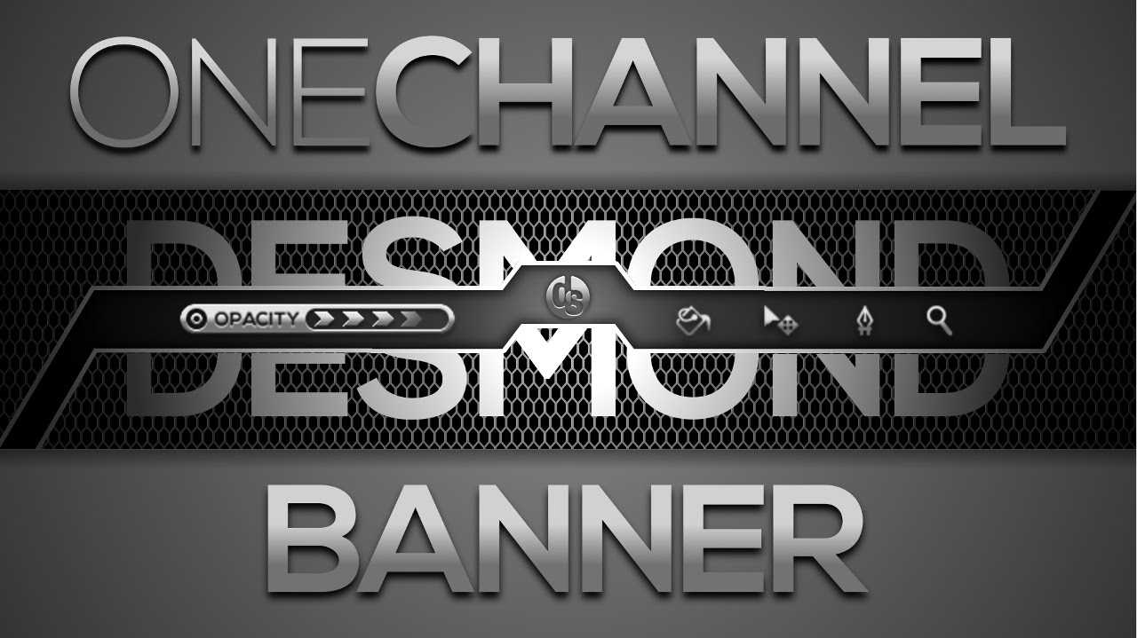 Gimp | Youtube Channel Banner Art Free Template + Tutorial In Gimp Youtube Banner Template