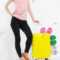 Girl Suitcase Isolated Image & Photo (Free Trial) | Bigstock With Blank Suitcase Template