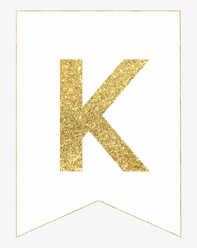 Gold Free Printable Banner Letters Use Our Gold Free Within Free Letter Templates For Banners