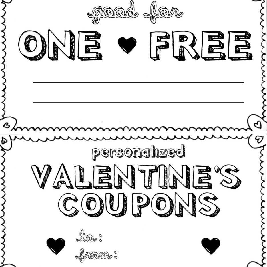 Good For One Free Coupon Template – Calep.midnightpig.co Regarding Blank Coupon Template Printable
