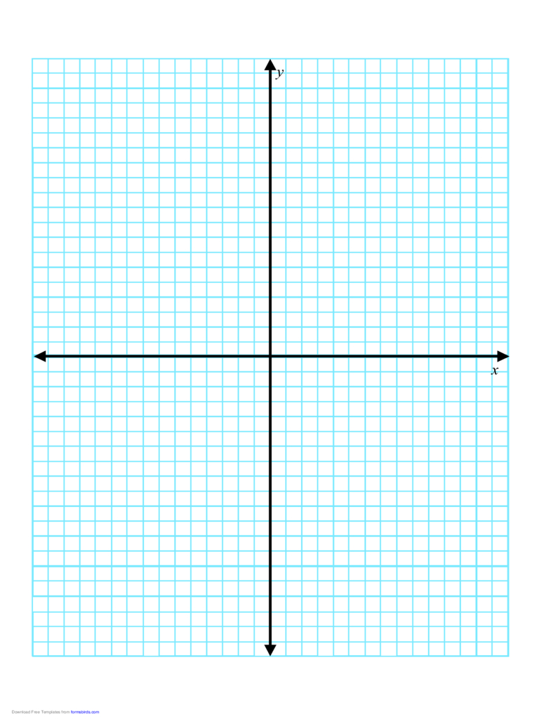 Graph Paper With Axis – 7 Free Templates In Pdf, Word, Excel Pertaining To Graph Paper Template For Word