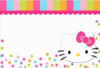 Hello Kitty Free Invitation Template - Calep.midnightpig.co inside Hello Kitty Birthday Banner Template Free