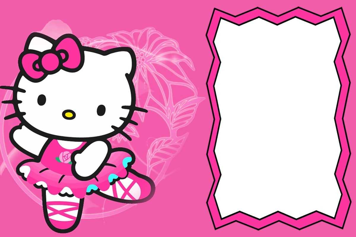 Hello Kitty Free Invitation Template – Calep.midnightpig.co Throughout Hello Kitty Banner Template