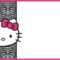 Hello Kitty Printable Invitations – Dalep.midnightpig.co With Hello Kitty Banner Template