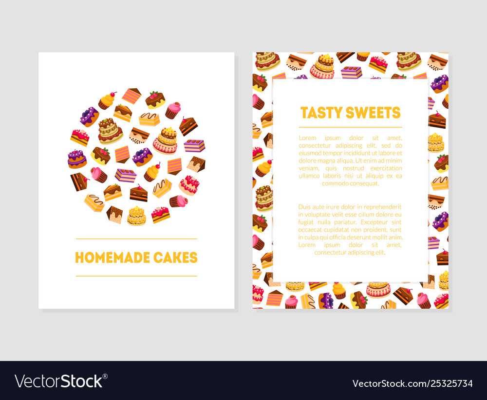 Homemade Cake Tasty Sweets Banner Templates With Intended For Homemade Banner Template