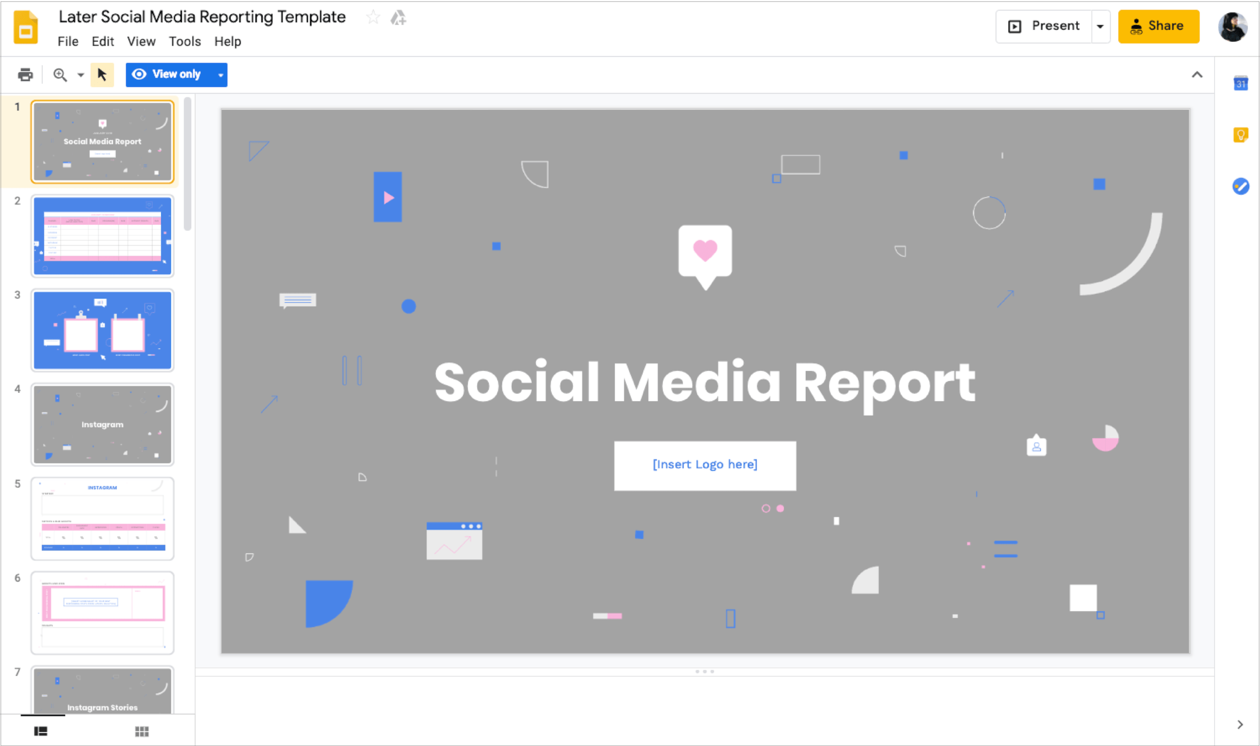 How To Build A Monthly Social Media Report Pertaining To Social Media Marketing Report Template