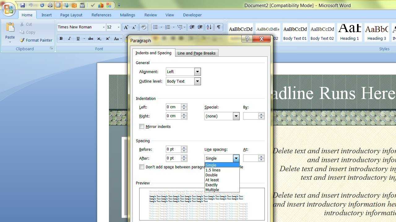 How To Change The Default Template In Microsoft Word Within How To 