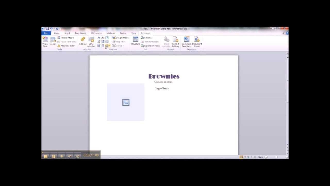 How To Create A Template In Word 2010.wmv Within How To Use Templates In Word 2010