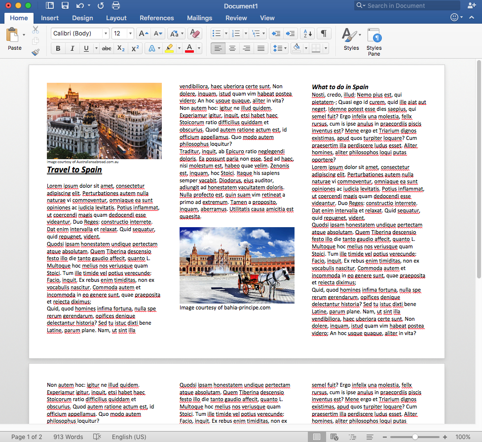 How To Create A Trifold Brochure In Word 2010 – Calep Throughout Free Brochure Templates For Word 2010