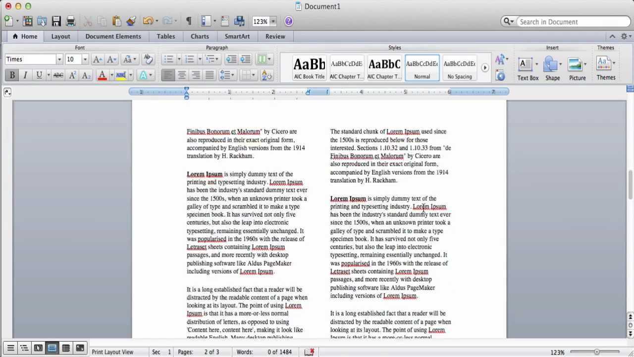 How To Create Columns In Microsoft Word With Regard To 3 Column Word Template