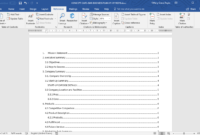 How To Customize Heading Levels For Table Of Contents In Word in Word 2013 Table Of Contents Template