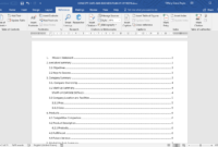 How To Customize Heading Levels For Table Of Contents In Word pertaining to Microsoft Word Table Of Contents Template