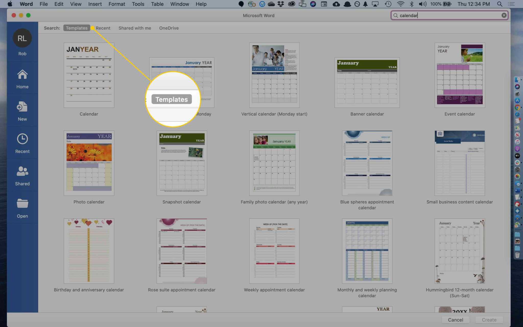 How To Find Templates In Word 2007