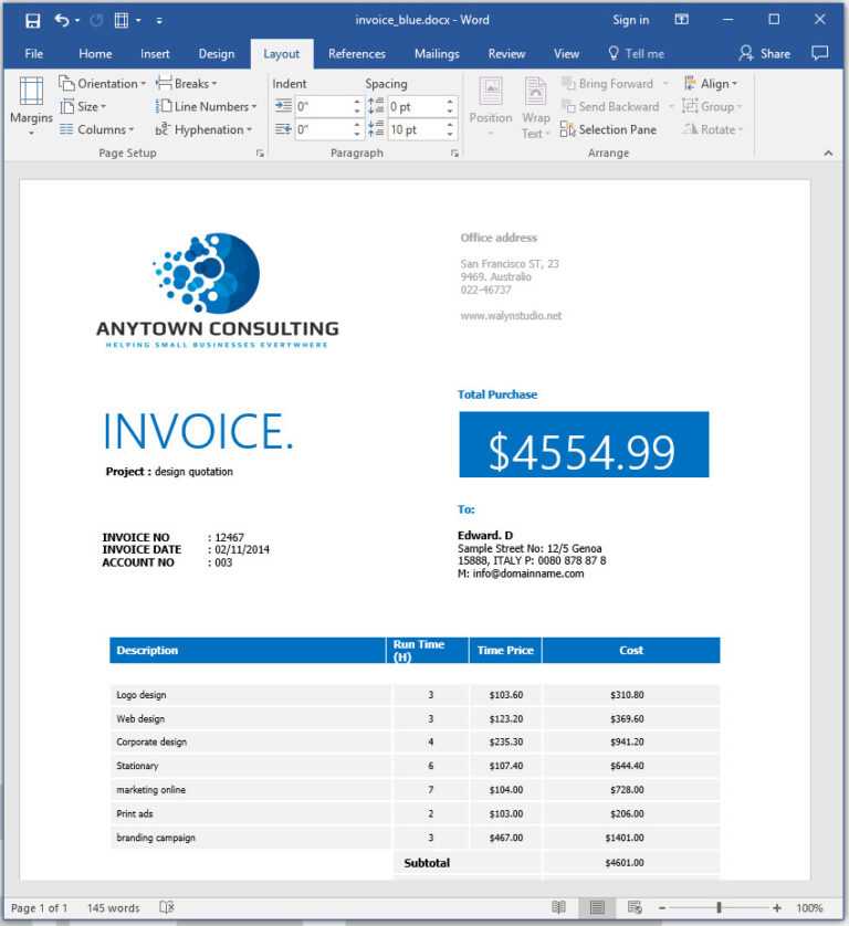 how-to-make-an-invoice-in-word-from-a-professional-template-within