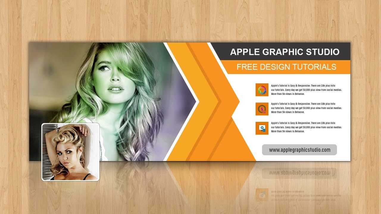 How To Make Facebook Cover Photo Design – Photoshop Tutorial For Photoshop Facebook Banner Template