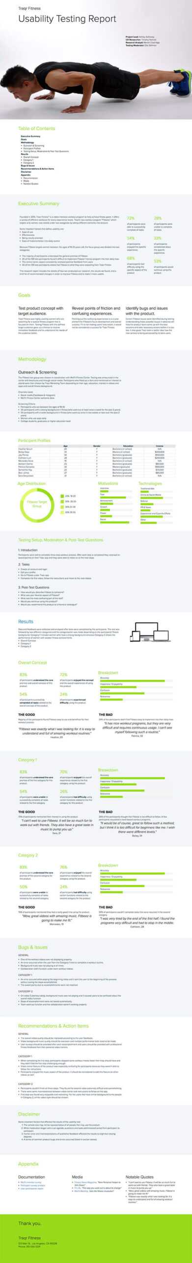 How To Write A Usability Testing Report (With Samples) | Xtensio Inside Usability Test Report Template