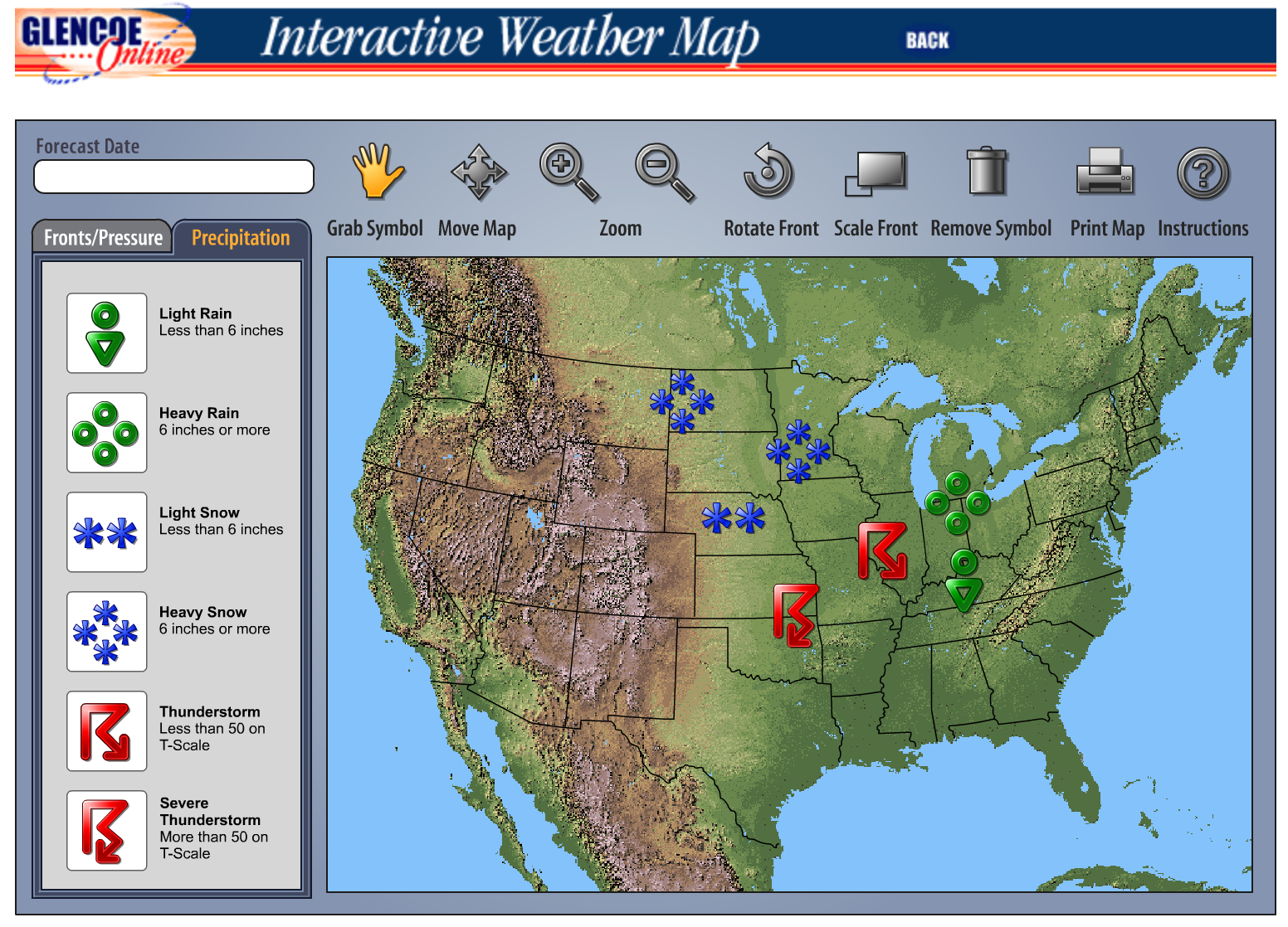 Interactive Weather Map | The Techie Teacher® With Kids Weather Report Template