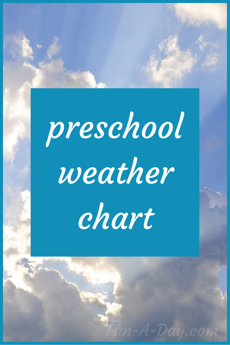 Kindergarten And Preschool Weather Chart Within Kids Weather Report Template