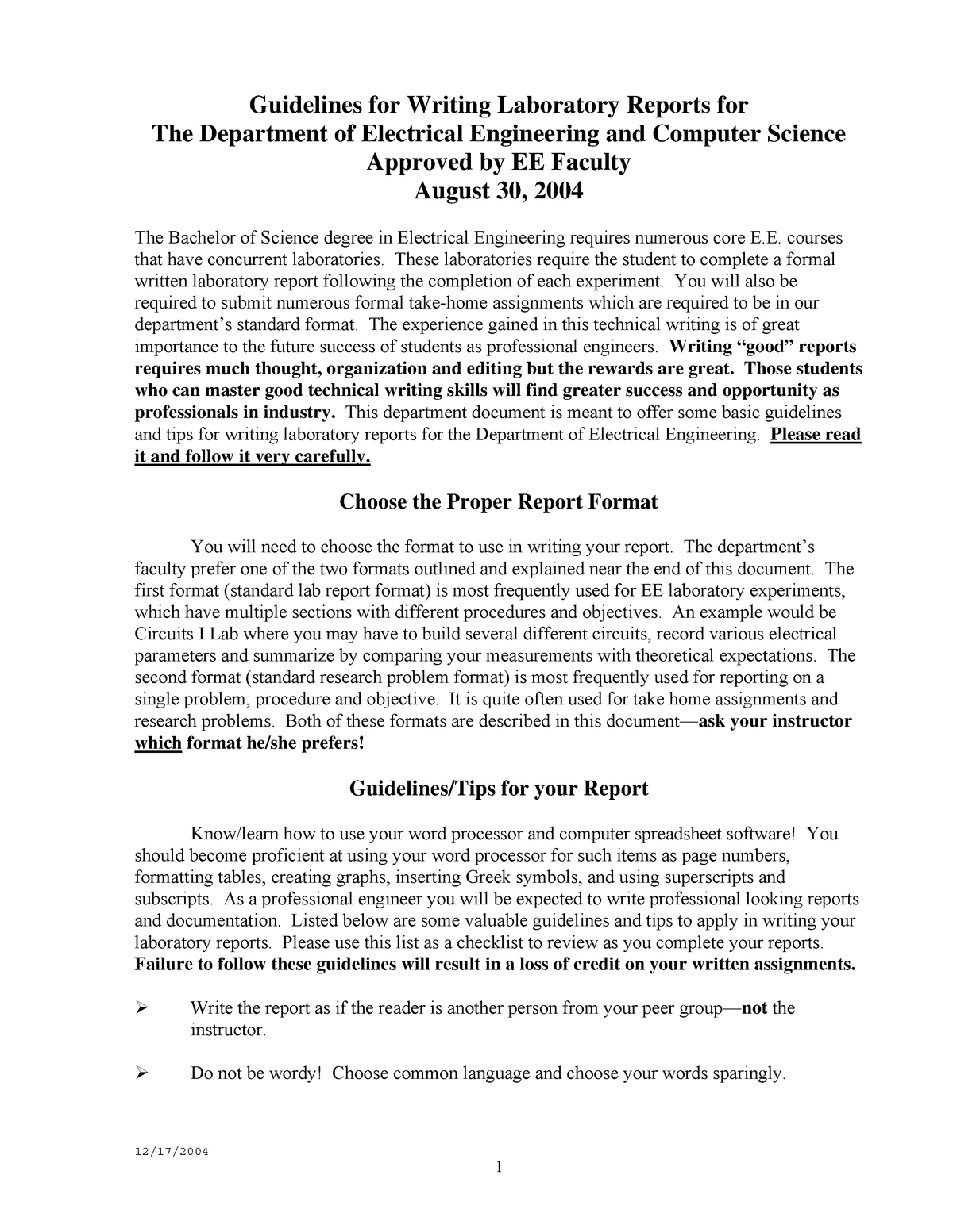 Lab Report Example – Dalep.midnightpig.co For Science Lab Report Template