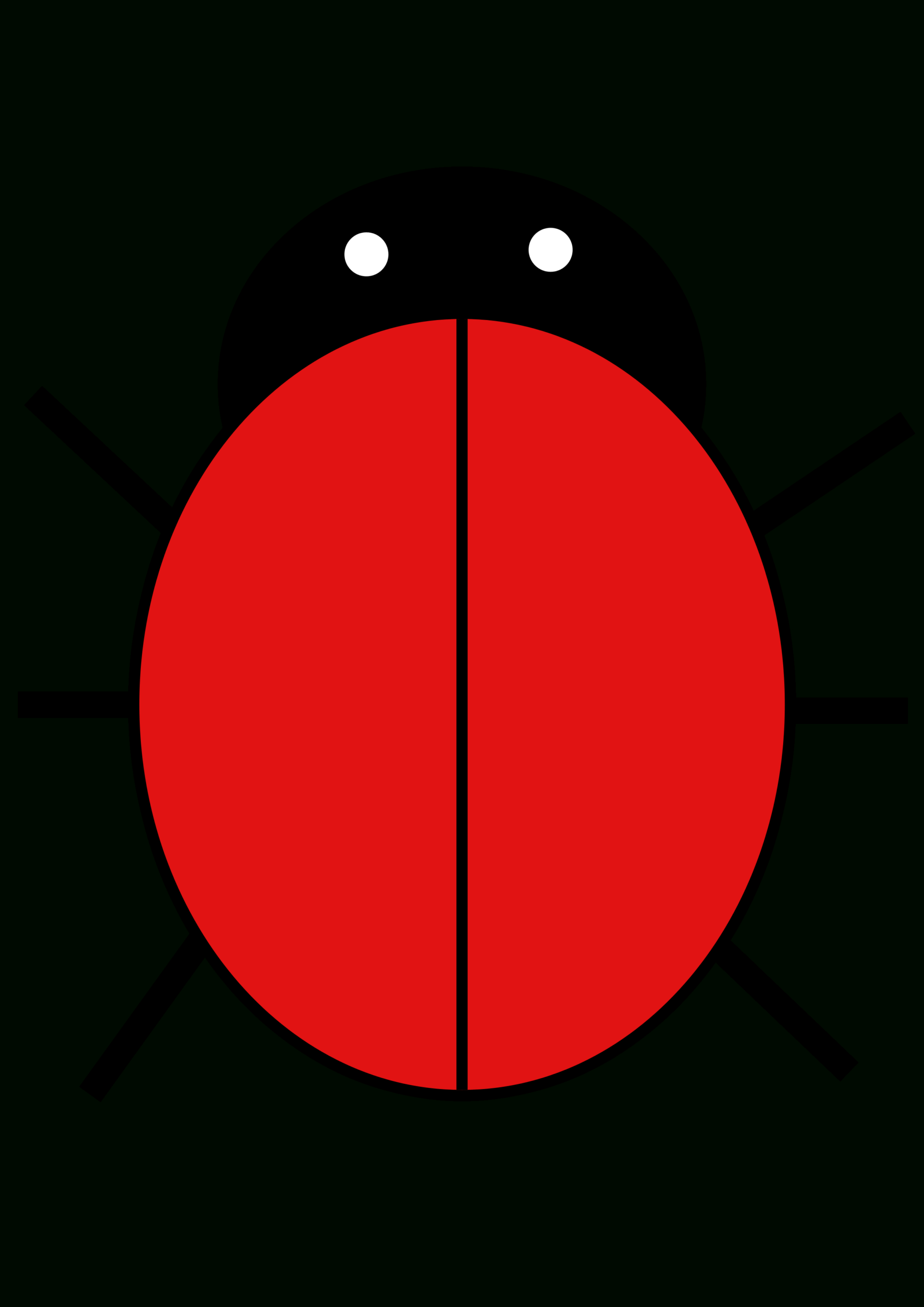 Ladybird | Free Images At Clker - Vector Clip Art Online Pertaining To Blank Ladybug Template
