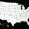 Library Of Map Of The United States Graphic Royalty Free In Blank Template Of The United States