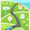 Library Of Road Map Picture Transparent Library Outline Png Within Blank Road Map Template