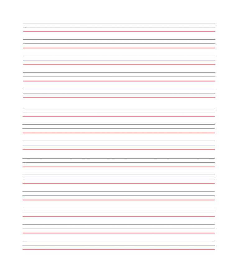 Lined Paper Template For Word Calep midnightpig co For Ruled Paper 