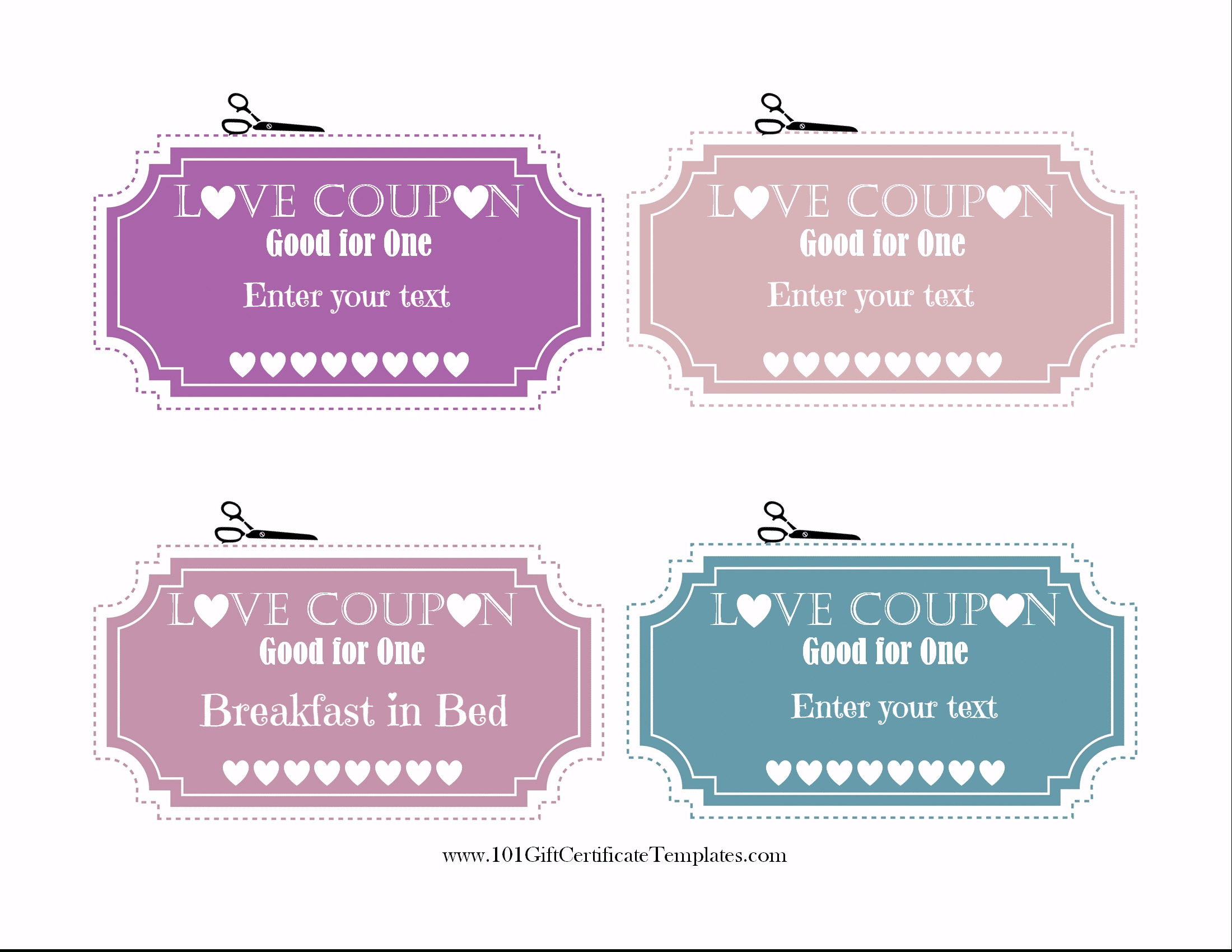 Love Coupons Templates Free - Calep.midnightpig.co Pertaining To Love Coupon Template For Word