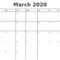 March 2020 Calendar, April 2020 Printable Calendar Inside Full Page Blank Calendar Template