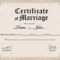 Marriage Certificate Design – Yeppe.digitalfuturesconsortium Within Blank Marriage Certificate Template