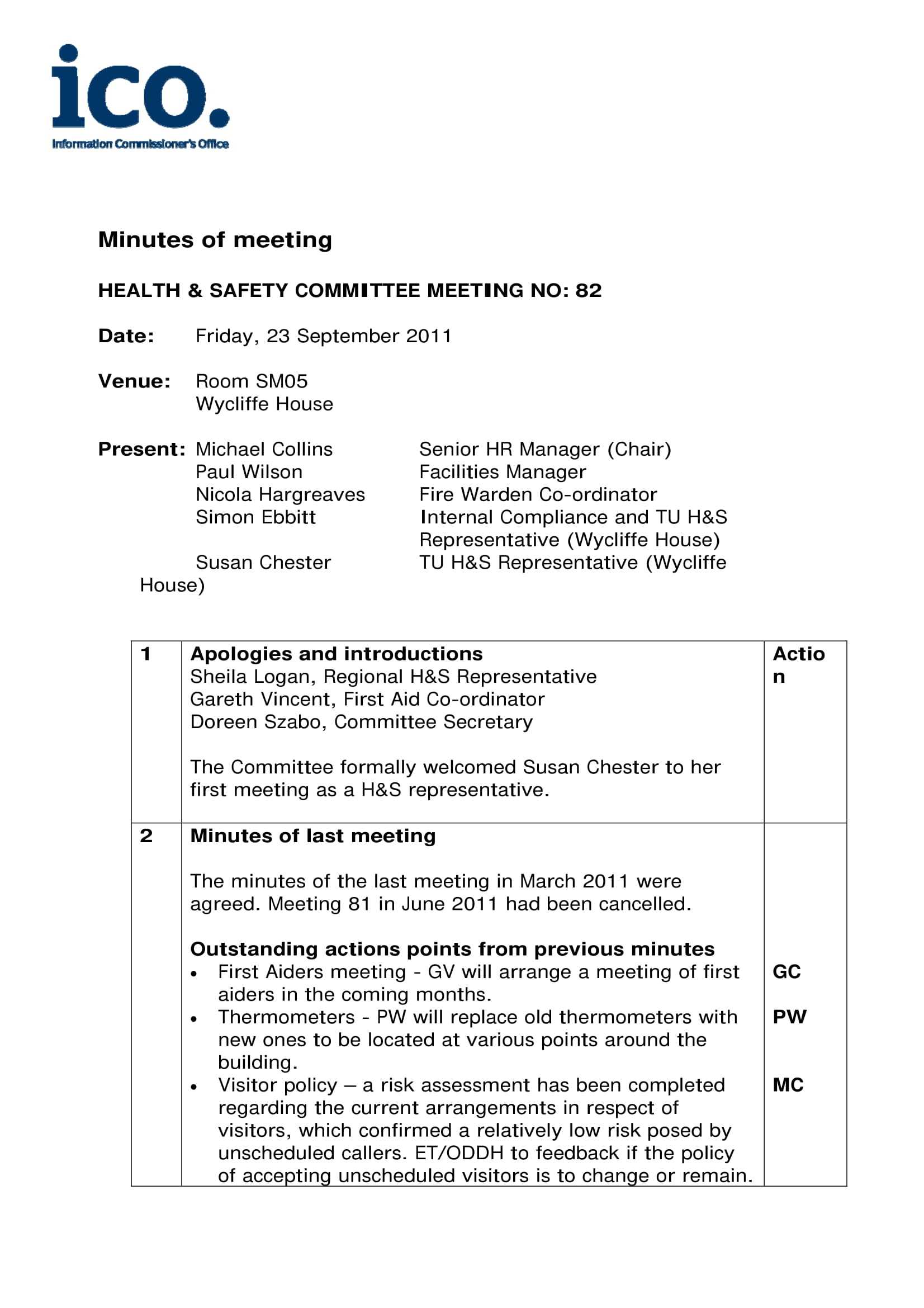 Meeting Minute – Dalep.midnightpig.co Within Corporate Minutes Template Word