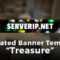 Minecraft Server Banner Template (Gif) – "treasure" Throughout Minecraft Server Banner Template