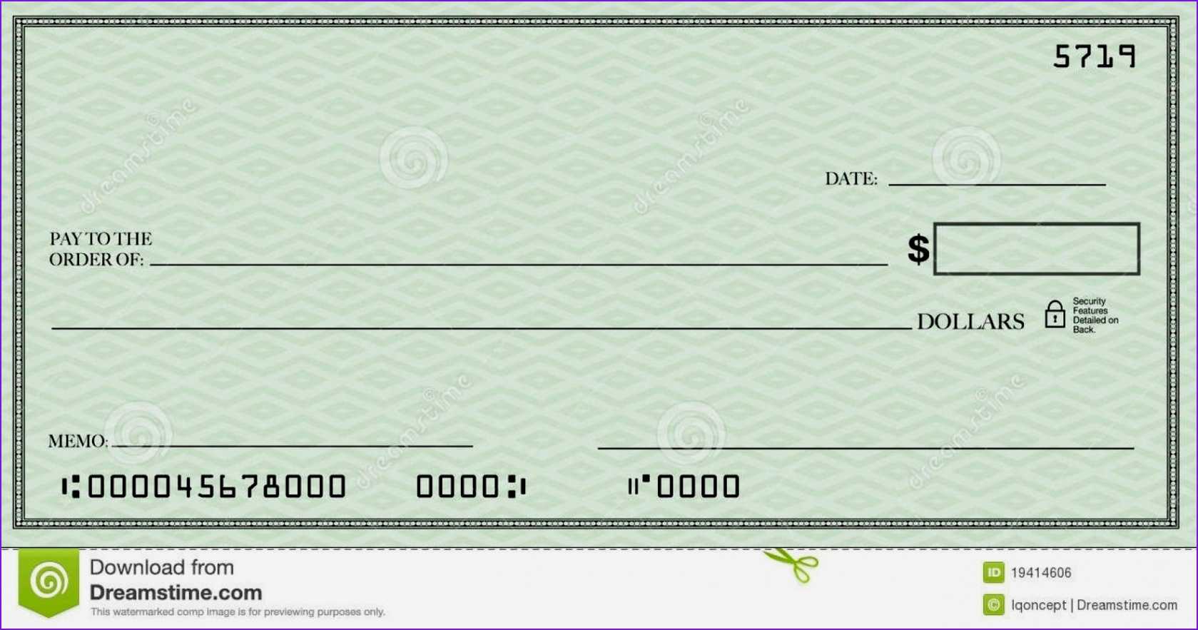 Mock Cheque Template Download – Dalep.midnightpig.co Throughout Blank Cheque Template Download Free